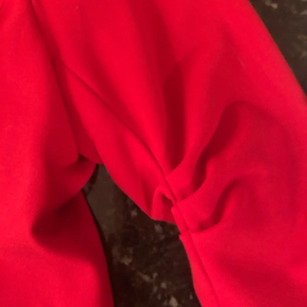 Women’s red lined jacket xxl. Excellent Condition worn one time.Nice long length - Picture 3 of 10